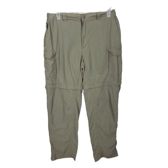Reel Legends Performance Clothing Covertible‎ Tan Khaki Pants Size XL - Picture 1 of 10